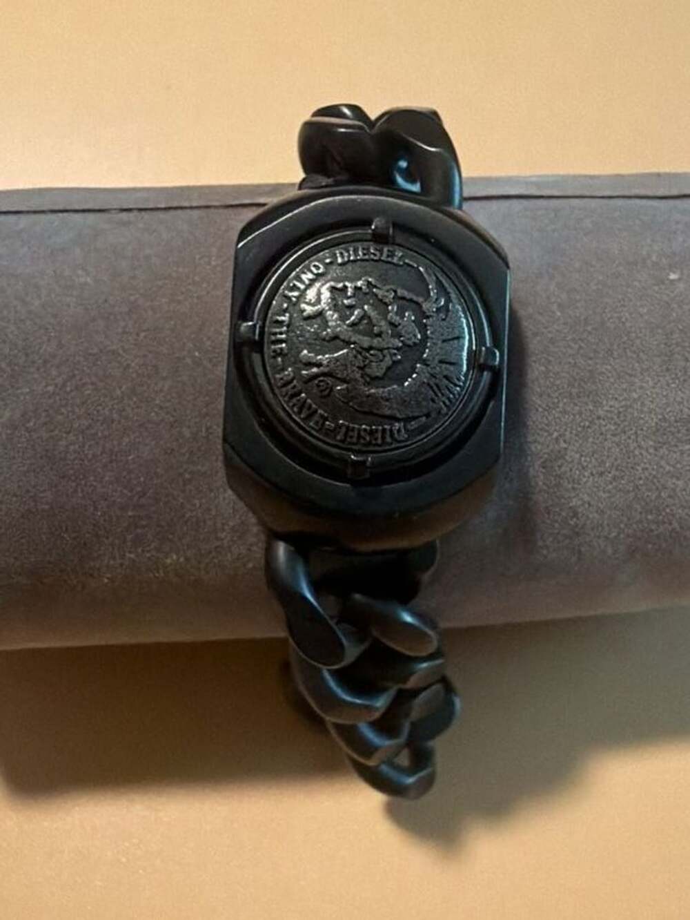 Diesel Black Chain Bracelet Only The Brave